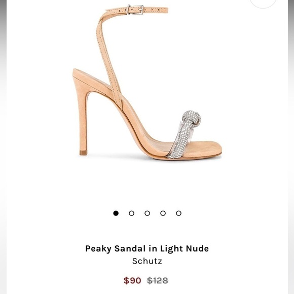 Schutz x Revolve Peaky Nubuck Sandal - Picture 11 of 11